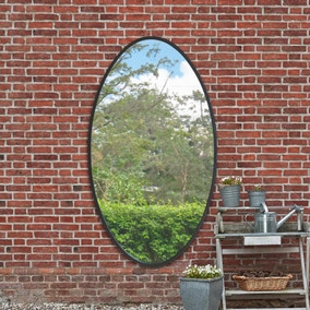 Ovale Oval Indoor Outdoor Full Length Wall Mirror